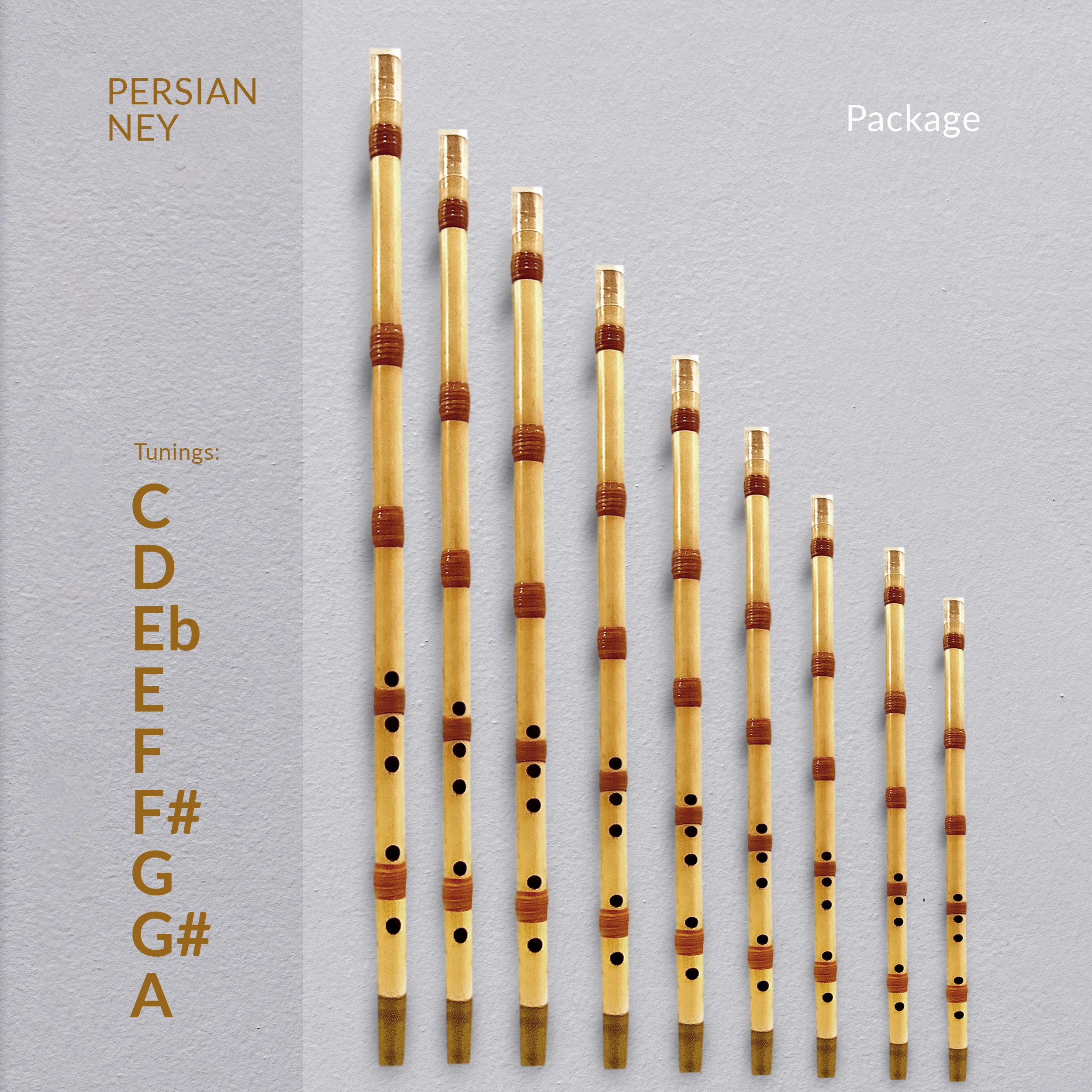 Persian Ney Premium High Quality Neys