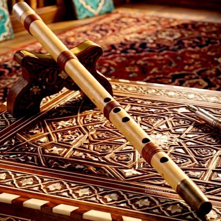 Persian Ney Product Cover - persianneydotca - Kianoush Khalilian